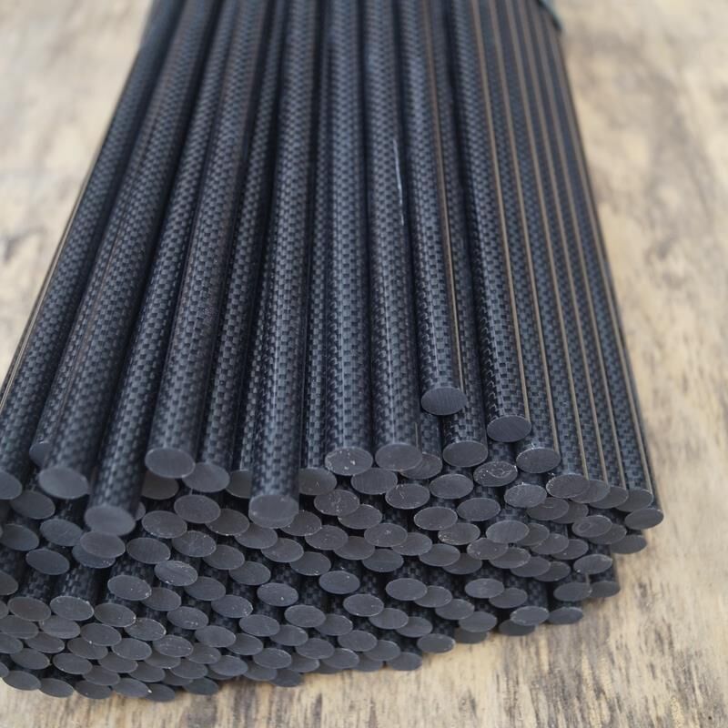 Buy Wholesale China High Modulus 3k Solid Carbon Fiber Rods , Pultruded