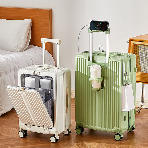 Novas Malas de Cabine de Designer 2023 PC com Forro 150T, Bolsas de Viagem, Trolley de Alumínio, Mala de Mão, Bagagem