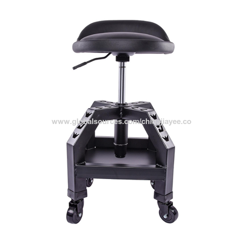 JEGS Heavy-Duty Shop Stool with Wheels