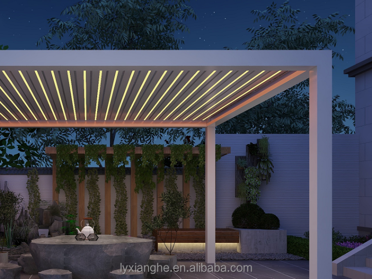 Modern Design Outdoor Patio Garden Backyard Pergola System Aluminum ...