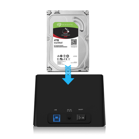 Station d'accueil pour disque dur externe SSD, USB vers 2.5, 3.5