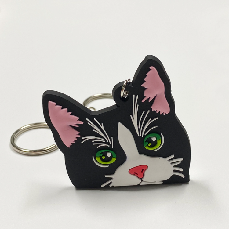 Keyring Buy Wholesale China Glow The Dark Rubber Keyring Die Cut Keychain Blank ...