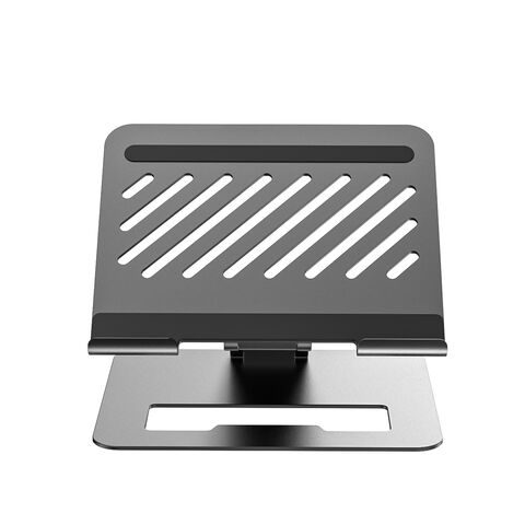Dock USB Tipo C Duplo 4K 60Hz com Porta HDMI, Leitor SD/TF e Suporte Ergonômico Dobrável Ajustável para Laptop
