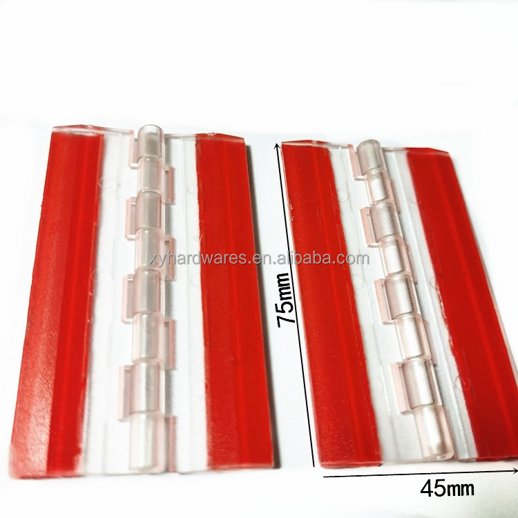 Modern Clear Acrylic Mini Folding Hinge For Home Office & Kitchen Furniture - Ea