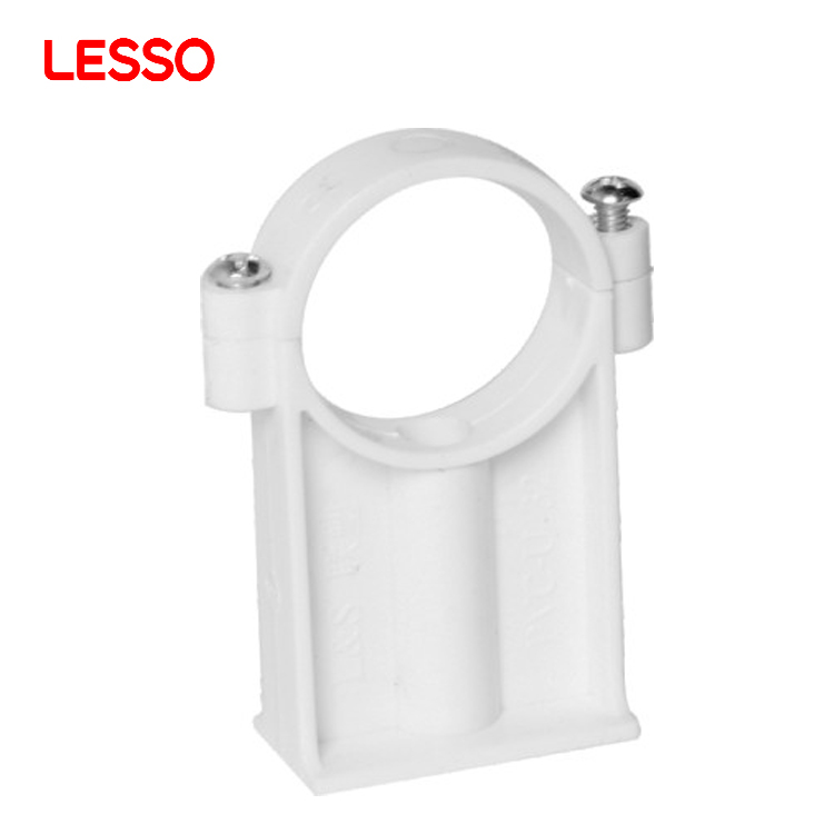 Lesso Pvc Pipe Fitting Saddle Clamp Small Pipe Clamp - Explore China ...