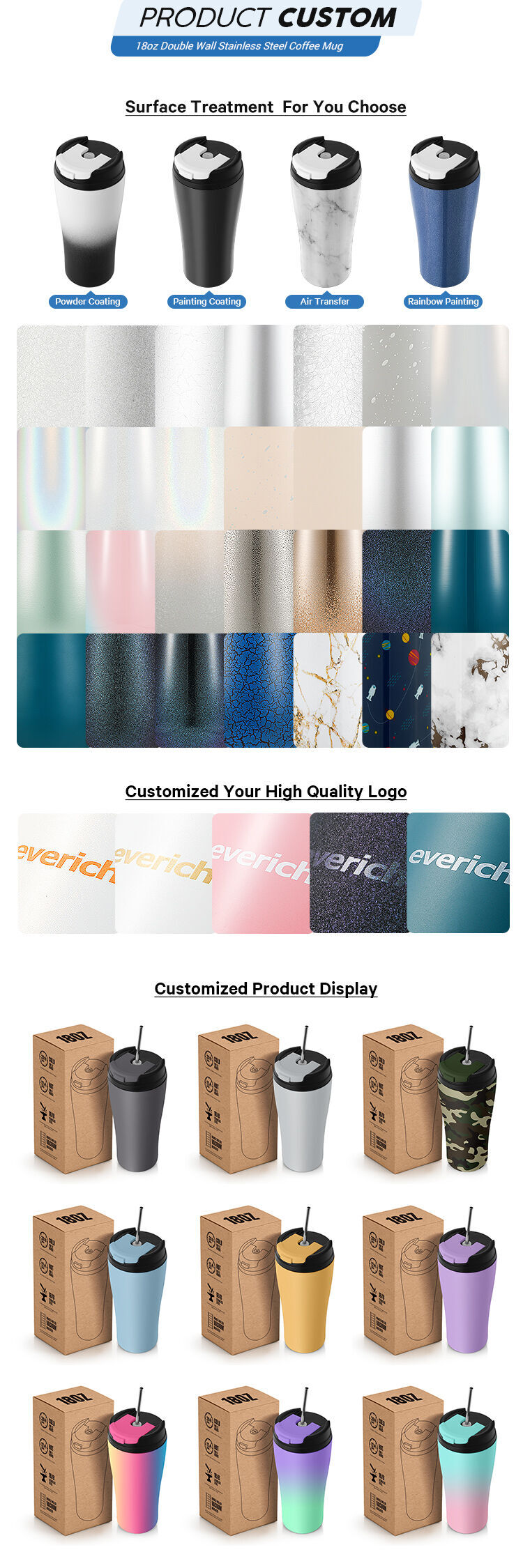 Buy Wholesale China Factory Custom Color 18oz Double Wall Insulation ...