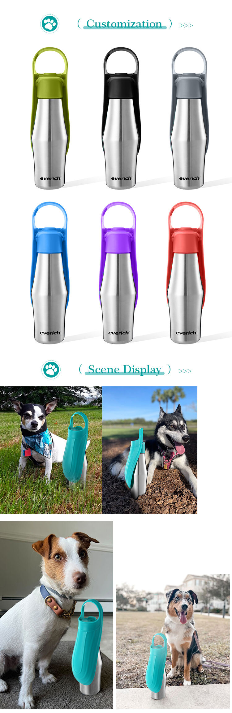 Buy Wholesale China 750ml Odm Customized Portable Outdoor Stainless