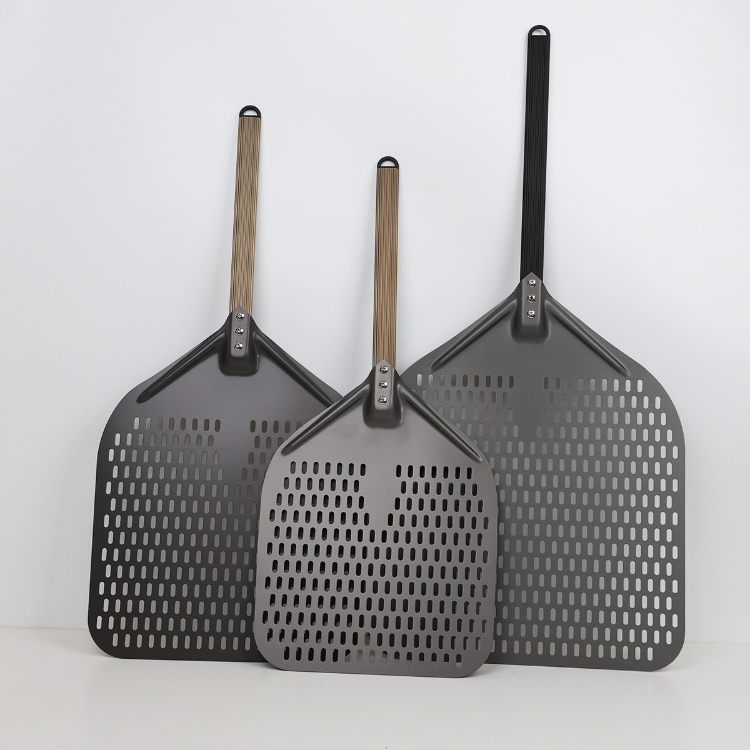 Buy Wholesale China 12inch 14inch Hard Nonstick Aluminum Perforated