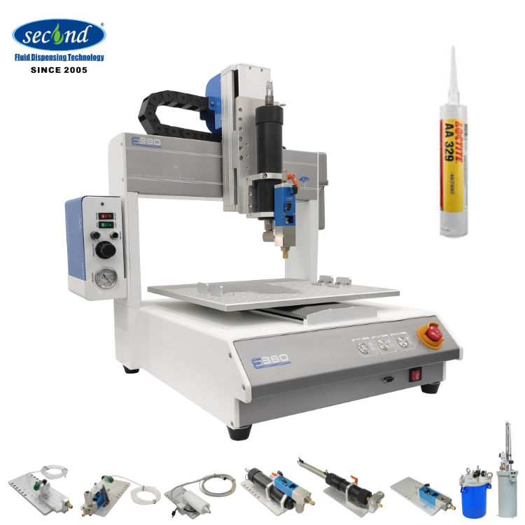 Stipule Machine Hot Selling 300ml Pneumatic Cylinder Desktop Automatic Three Axis ...