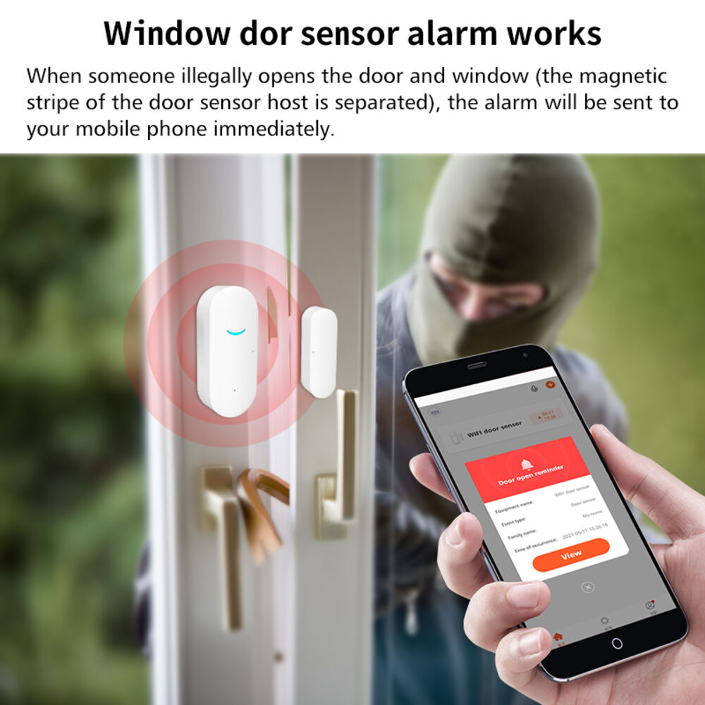 Buy Wholesale China Tuya Wifi Door And Window Detector Door Window ...