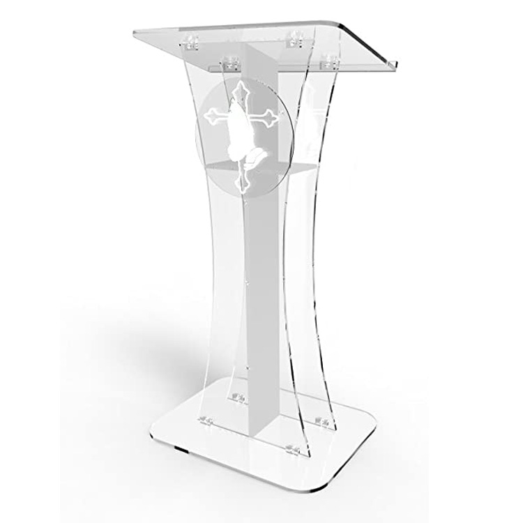 Xfl Wholesale Transparent Clear Acrylic Pulpit Stand Lectern And Podium ...