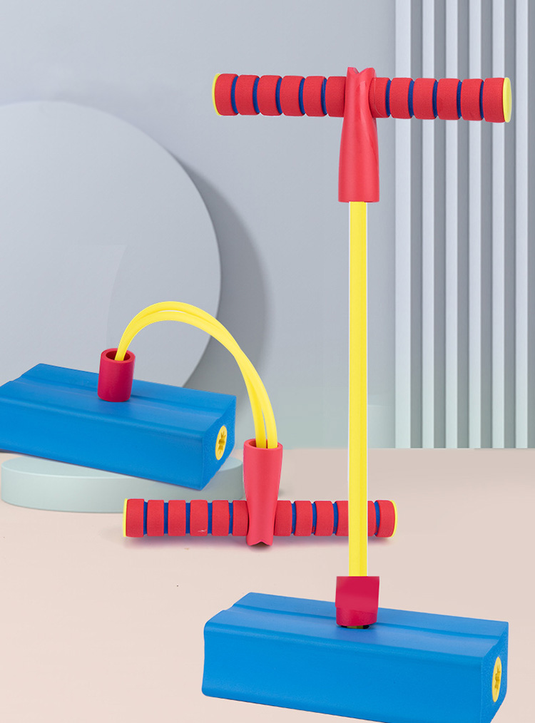 Fun Jumping Toy - Hüpfball Mit Tier-Design & Verstellbarem Stick Für Kinder Balance Training