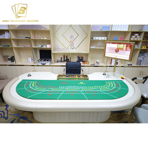 Aobo 10 Persons High Quality Poker Table Solid Wood Baccarat Gambling Table  For Sale - Buy China Wholesale Poker Table $699 | Globalsources.com