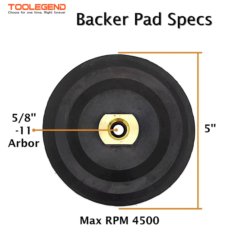 Pvc Diamond Backing Plastic Backing Pad Rubber Backing Rigid Backer For Diamond Polishing ...