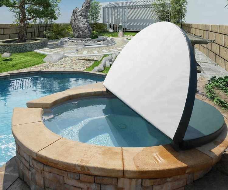 Buy Wholesale China Guangzhou Good Material Polyester Fiber Spa Bathtub Swimming Pool Cover