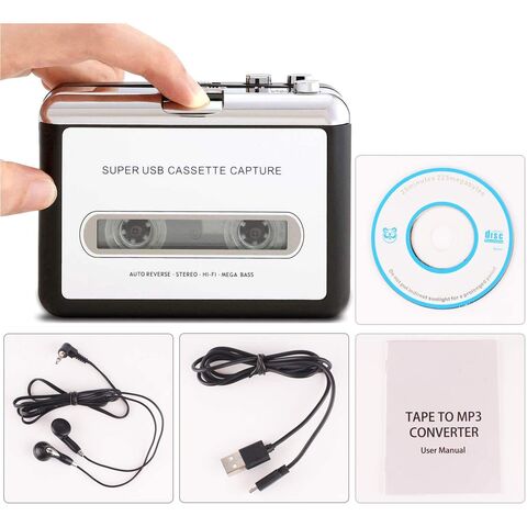 Cassette Player Recorder Converter With AM FM Radio,Built-In