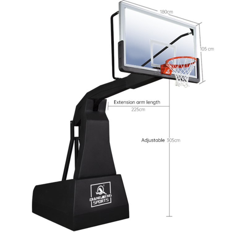 Portable Basketball Hoop--Height Adjustable Basketball Stand Basketball  Ring Basketball Goal - China Gym Equipment and Basketball price |  Made-in-China.com