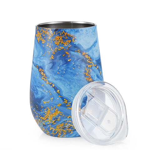 Gobelet Isotherme 8oz/12oz/16oz à Double Paroi en Acier Inoxydable 18/8 de Qualité Alimentaire