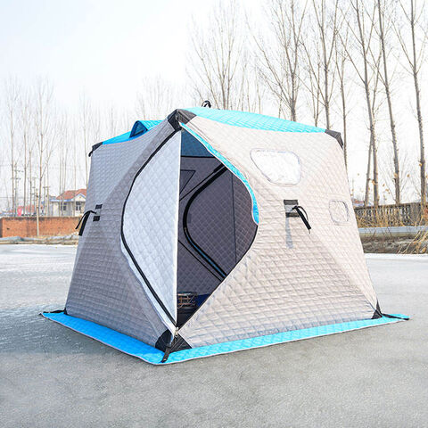 Portable Waterproof Quilted Automatic Pop Up Bivvy Carp Cube Insulated Ice  Winter Camping Fishing Shelter Tent With Stovepopular - Explore China  Wholesale Sauna Ice Tent For Fishing and Camping Fishing Tent, Fishing