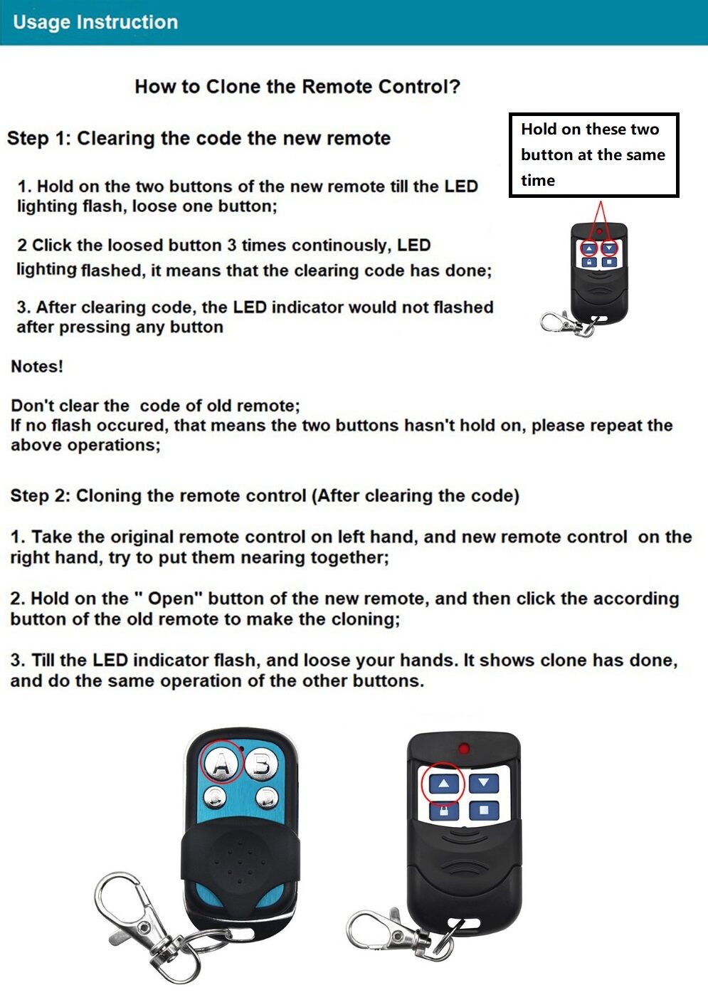 Buy Wholesale China 433mhz Rf Wireless Remote Transmitter Push Cover ...