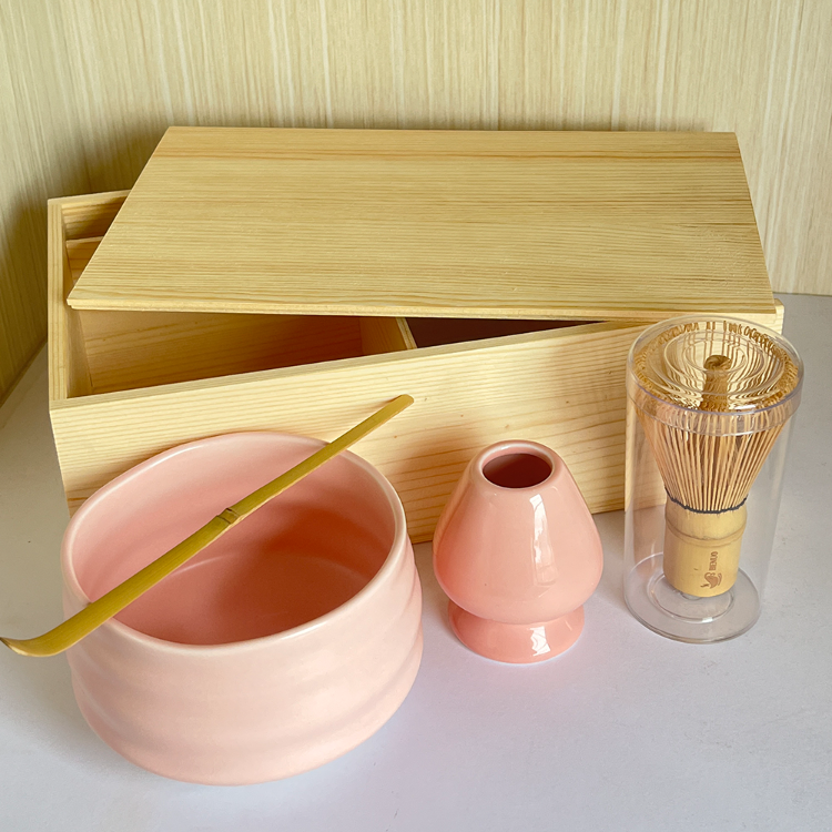 ZENRC Ceremony Matcha Kit Set of 6 (Pink)