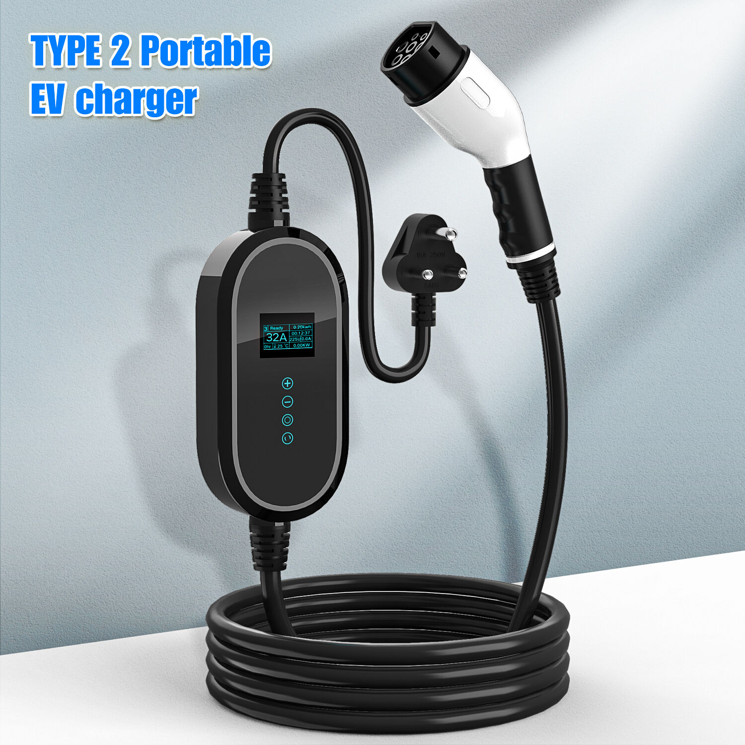 Buy Wholesale China Portable Ev Charger, Suitable For Residential ...