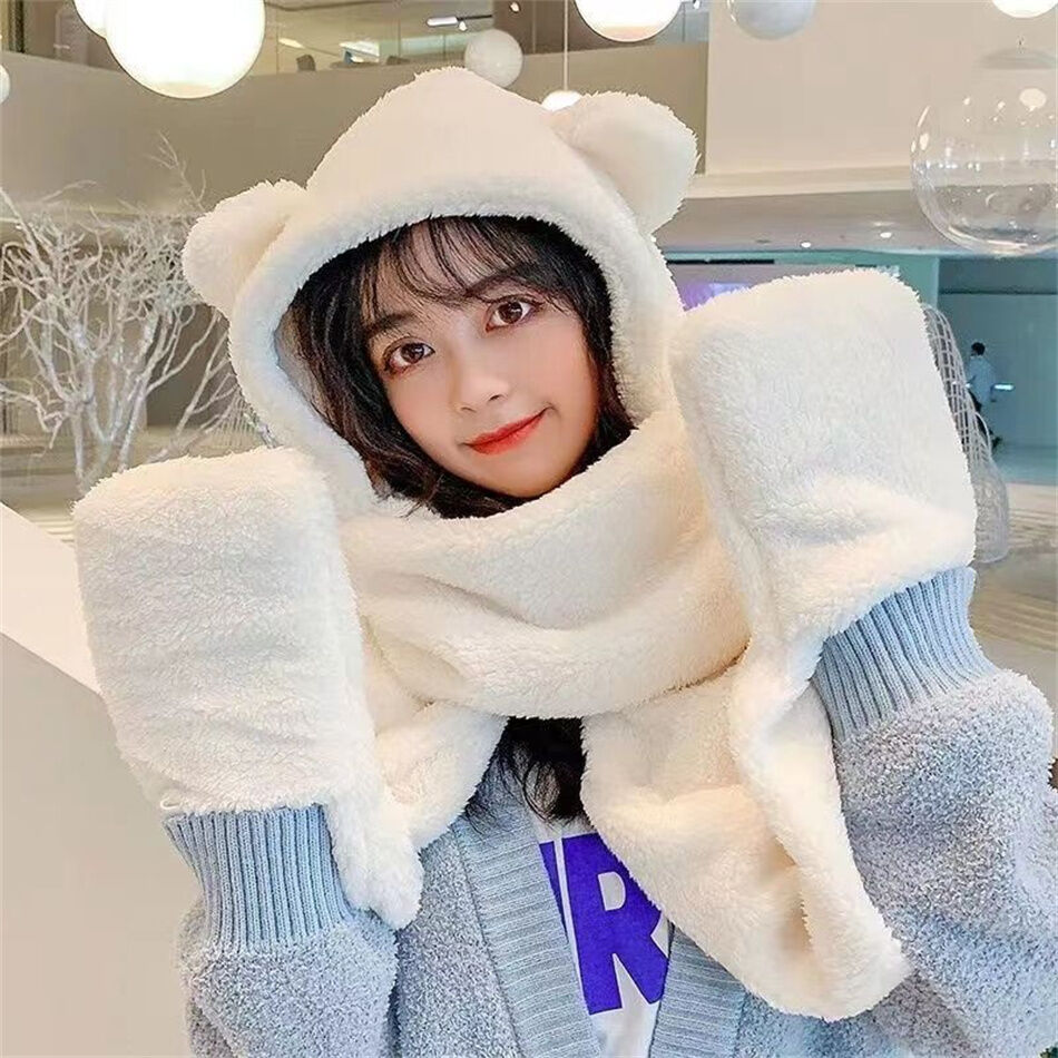 Wholesale Fashion Popular Lovely Bear Winter Hat Outerwear