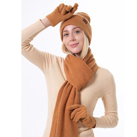Bonnet épais en laine pour femme,nouvelle mode,grand bonnet d