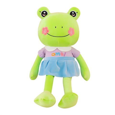 Kawaii Frog Stuffed Animals Cute Green Frog Plush Toy, Frog Doll, Frog  Plush Toy, Large Plush Toy, Cute Animal Doll, Kids Personalized Gifts 