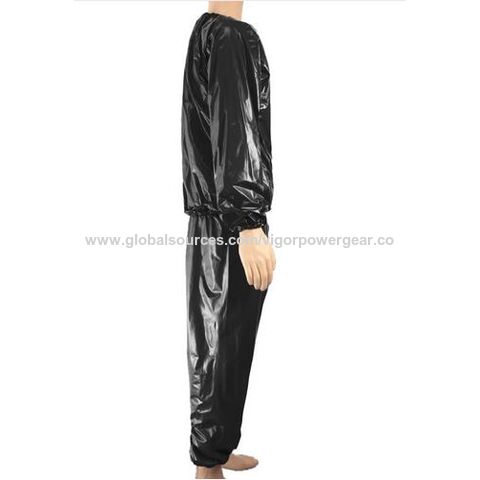 Heavy Duty Sauna Suit Men Women Weight Loss Exercise Slimming Gym Fitness  Workout Anti-Rip Sweat Suits