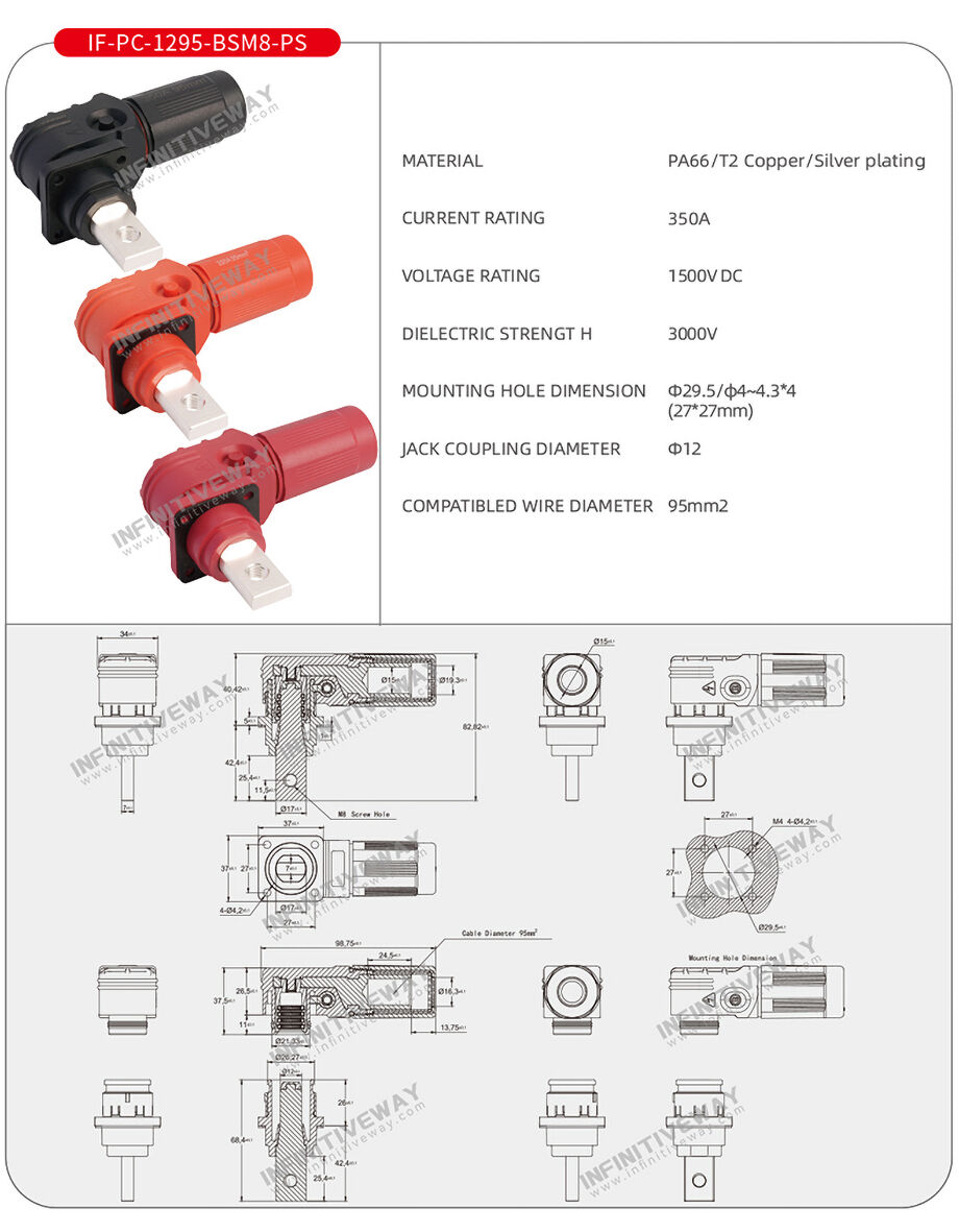 Buy Wholesale China High Voltage Battery Cable 1500v Dc Terminal Energy