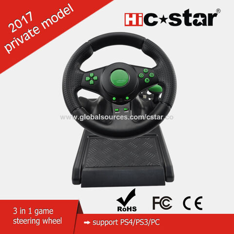 Volante Carrera Universal Consola Juegos Pedal Coche Usb Para PS4 PC Xbox  Series