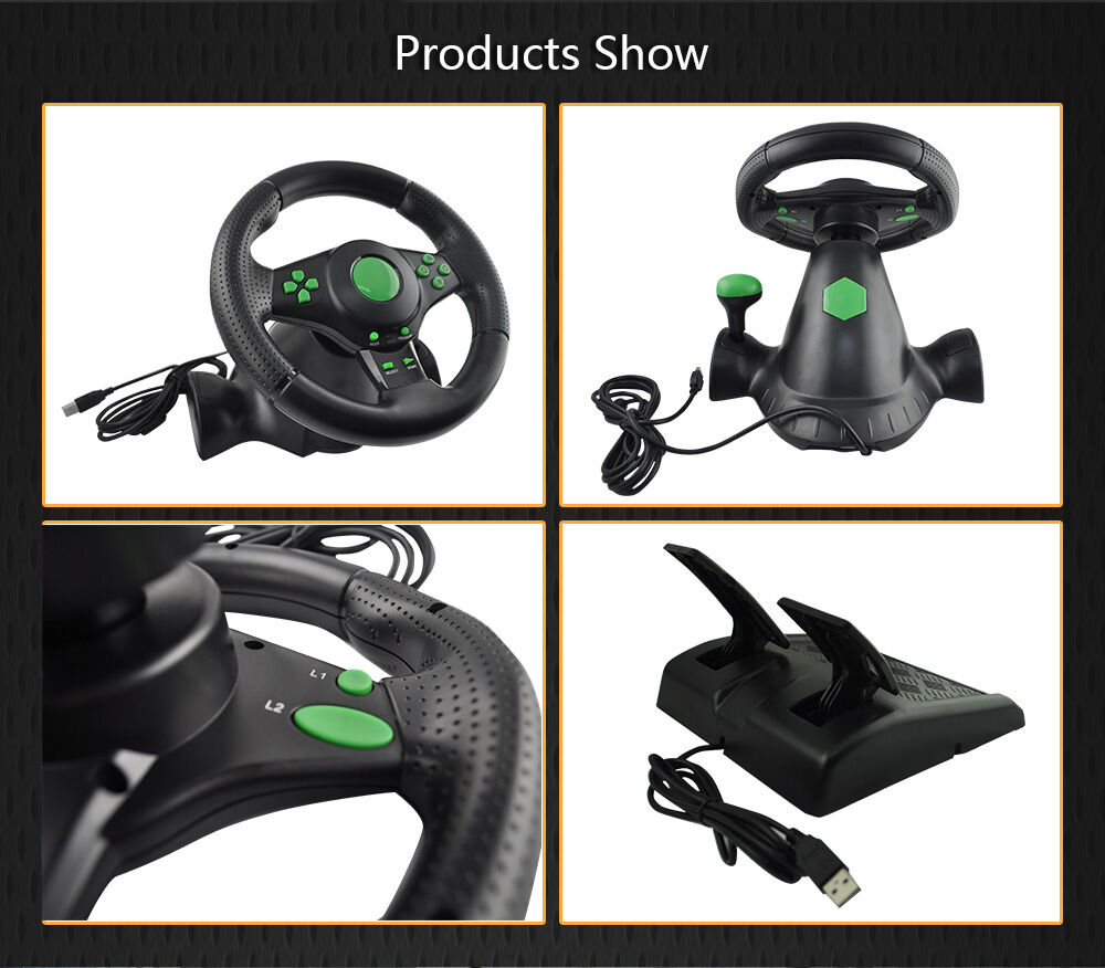 Buy China Wholesale Steering Wheel Game Comtroller Support For  Xboxone/xbox360/android/swich & Steering Wheel Game Controller $26.65 |  Globalsources.com