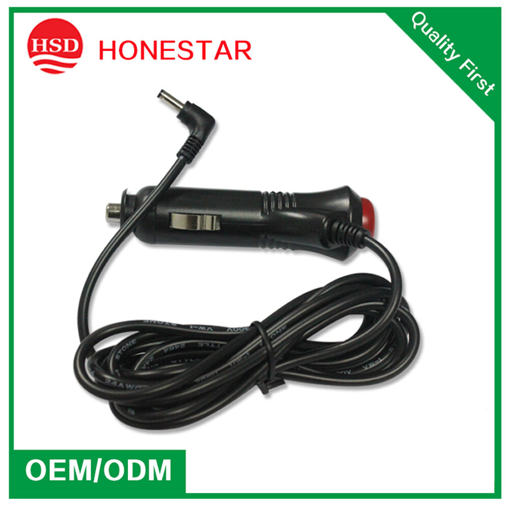 Buy Wholesale China Factory Direct Sales Car Cigarette Lighter Dc Connector  With 2 Core Wire 20/22/24 Awg Cable Dc Plug 5.5*2.1mm Type & 12v Car  Cigarette Lighter Car Charger Power Cable at