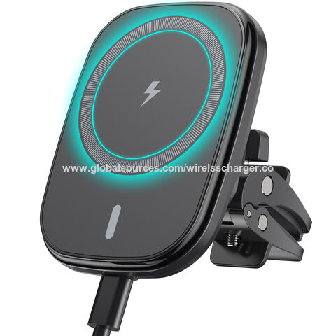 Nillkin-Étui magnétique pour iPhone 14 Pro Max, 15W, support de chargeur de  voiture magnétique sans fil pour iPhone 12/13 Pro Max, support de chargeur  rapide