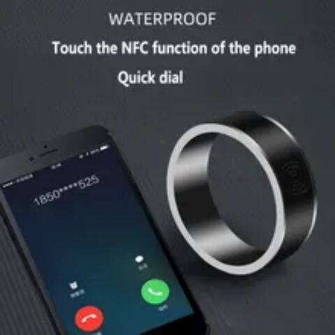 S18 Portable Smart Wireless Bluetooth Ring Remote Control(White)