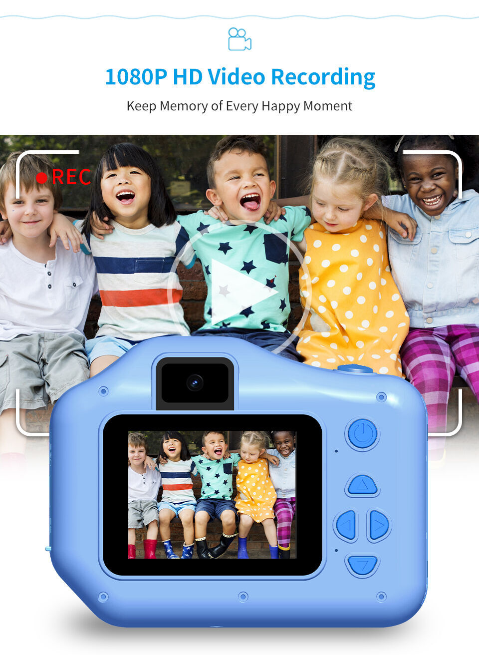 Achetez en gros Caméra D'impression Instantanée Pour Les Enfants Avec Du  Papier D'imprimante, 1080p Toddler Digital Camera Toys Pour L'âge 3-12  Chine et Caméra, Appareil Photo Instantané, à 18 USD