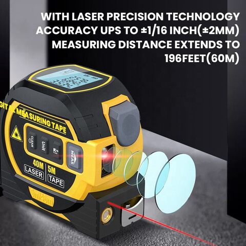 Télémètre Laser Numérique, Metre Laser,Précision ± 2mm,Mesure de