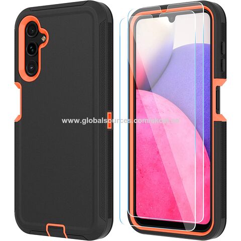 Funda protectora compatible con la funda Samsung Galaxy S23 Ultra, funda  protectora delgada y delgada de cuerpo completo, teléfono móvil con funda  magnética giratoria