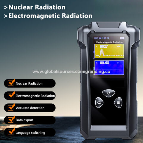 Geiger Counter,Nuclear Meter, Portable Dosimeter Counter with LCD Display,  R