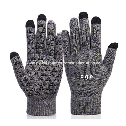 Nylon Acrylic Magic Touch Screen Gloves for iPhone iPad - China