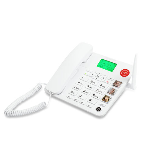 Compre 4g Fwp Fijo Teléfono Inalámbrico Tarjeta Sim Wifi Hotspot Opcional y  Teléfono 4g de China por 28 USD