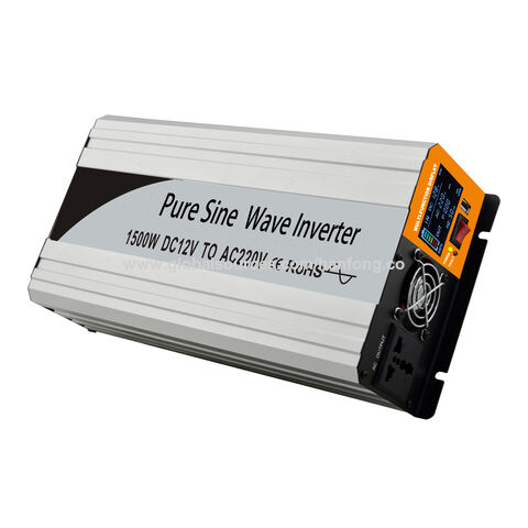 1500W Pure Sine Wave Inverter  DC 12V To AC 220V - 230V 50Hz