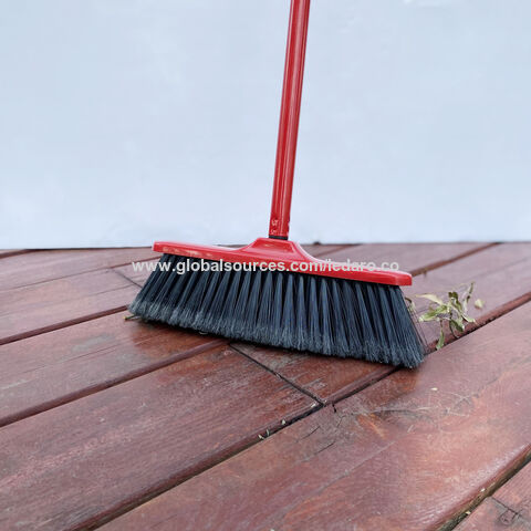 Long Handle Cleaning Tile Brush Floor Scrub Brush Broom with Stiff Bristles  Home