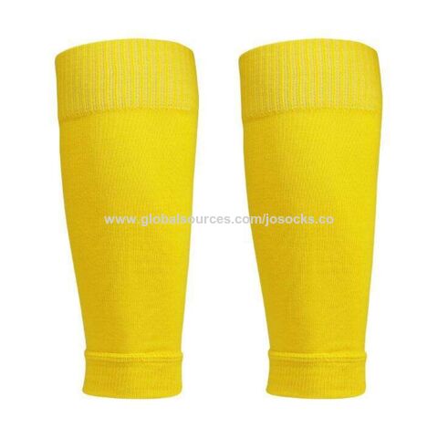 Mangas De Calcetines Deportivos Calcetines de fútbol Calcetines protectores  de pies antifricción para exteriores (niños amarillos)