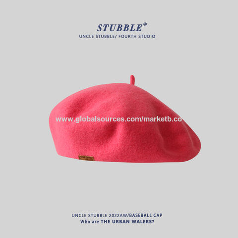 Buy Wholesale China Factory Wholesale Multi Color Wool Berets Cap