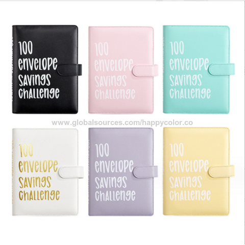 100 Envelopes Money Saving Box Challenge - Saving Money Organizer for Cash  for