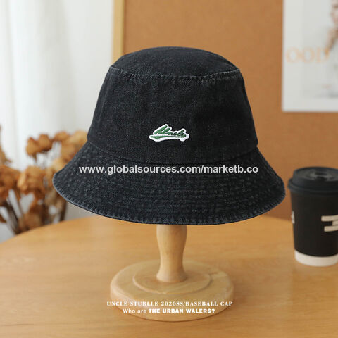 Blank Jean Denim Sun Hat Custom Fishing Bucket Hats - China Sunscreen Hats  and Packable Hats price