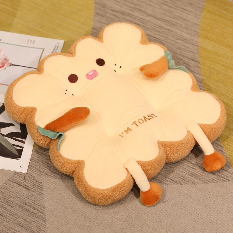 Buy Wholesale China Toast Bread Plush Pillow,cute Simulation Bread Shape Pillow  Soft Lumbar Back Cushion Plush Stuffed Toy For Home Decor (happy) & Soft Toy  at USD 2.85