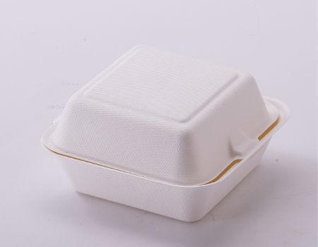 50pcs Disposable Food Containers Dessert Bowl Burger Snack Boxes